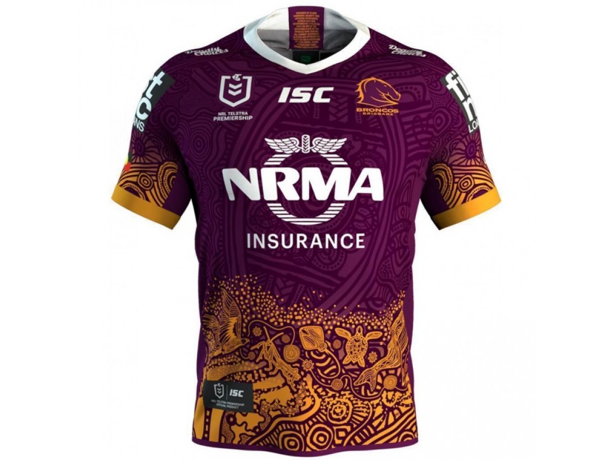 nrl broncos jersey