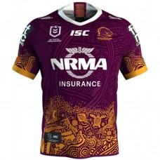 Brisbane Broncos 2019 Men's Indigenous Jersey Brisbane Broncos 2019 Men's Indigenous Jersey