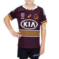 Brisbane Broncos Kids Home Rugby Kit 2021