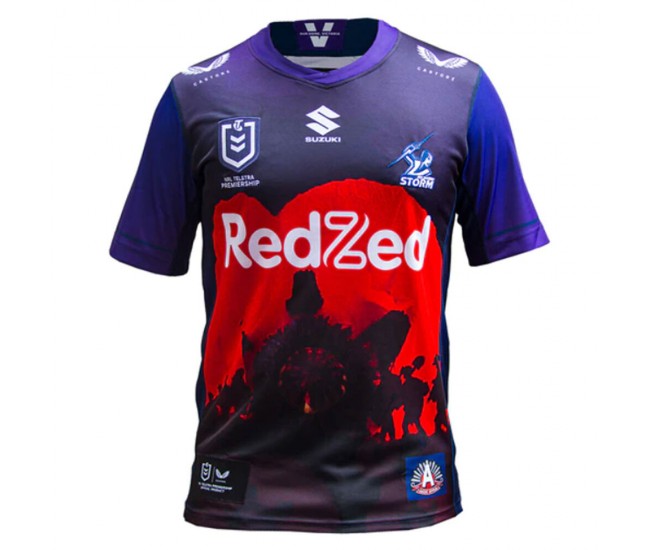 Melbourne Storm Mens ANZAC Rugby Jersey 2021