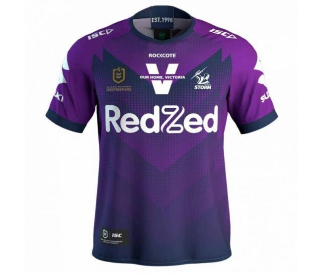 Melbourne Storm Mens Premiers Rugby Jersey 2020