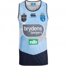 NSW Blues 2018 Men's Light Blue Singlet NSW Blues 2018 Men's Light Blue Singlet