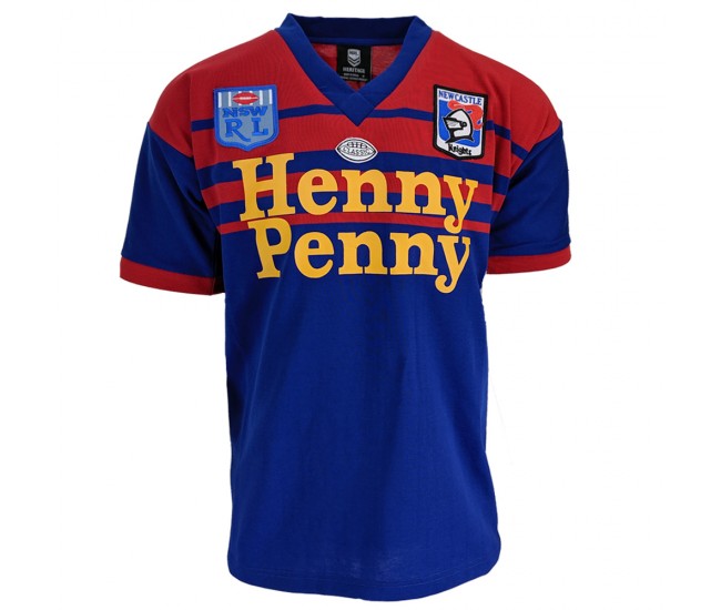 Newcastle Knights Retro Rugby Jersey 1988