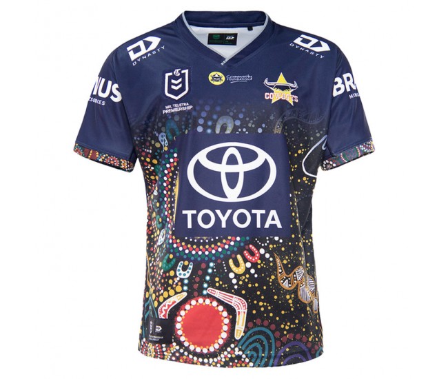 North Queensland Cowboys Men's Indigenous Rugby Jersey 2021