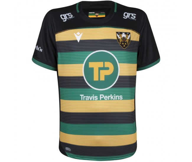 Northampton Saints Men's Home Rugby Jersey 2021