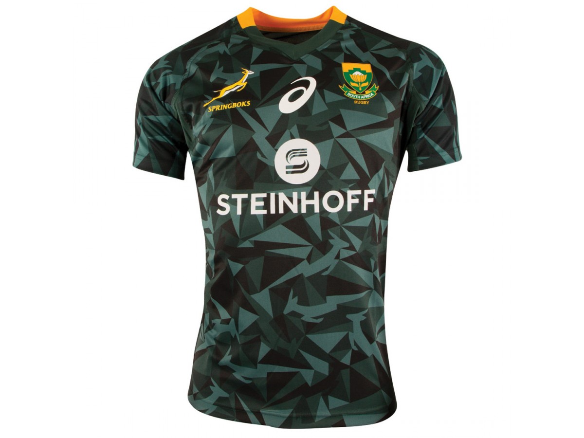 2018 Mens South Africa Fan 7's Home Jersey