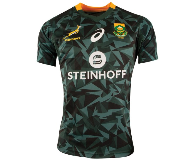 2018 Mens South Africa Fan 7's Home Jersey