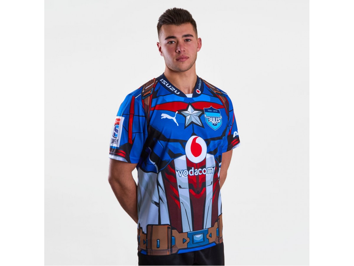 blue bulls marvel jersey