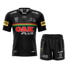 Penrith Panthers Kids Home Rugby Kit 2021 Penrith Panthers Kids Home Rugby Kit 2021