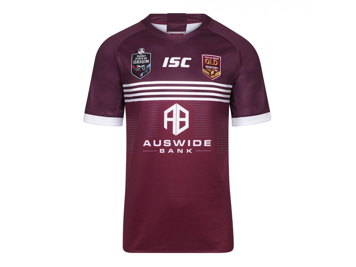 maroons training jersey