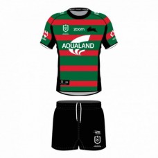 South Sydney Rabbitohs Kids Home Rugby Kit 2021 South Sydney Rabbitohs Kids Home Rugby Kit 2021