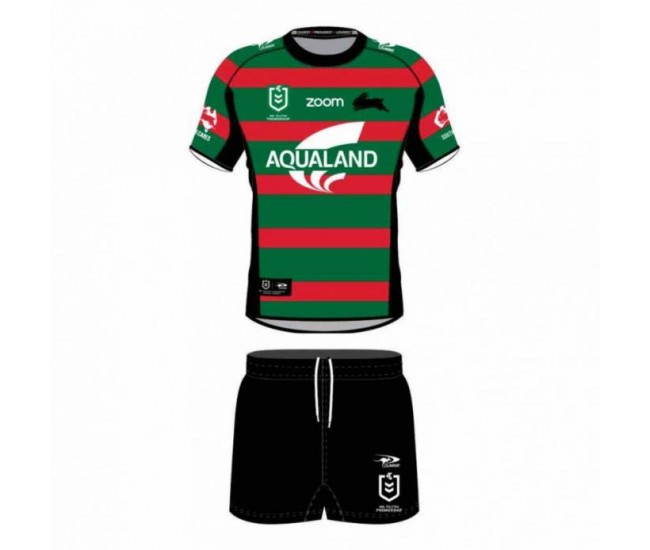 South Sydney Rabbitohs Kids Home Rugby Kit 2021