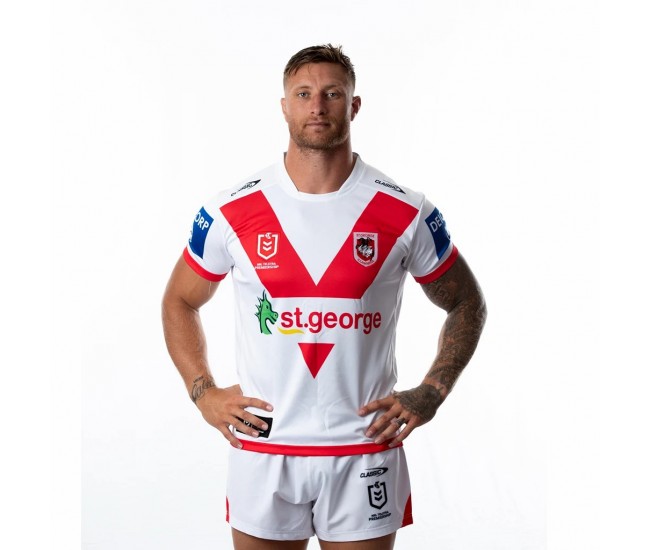 St George Illawarra Dragons Men's Home Rugby Jersey 2021