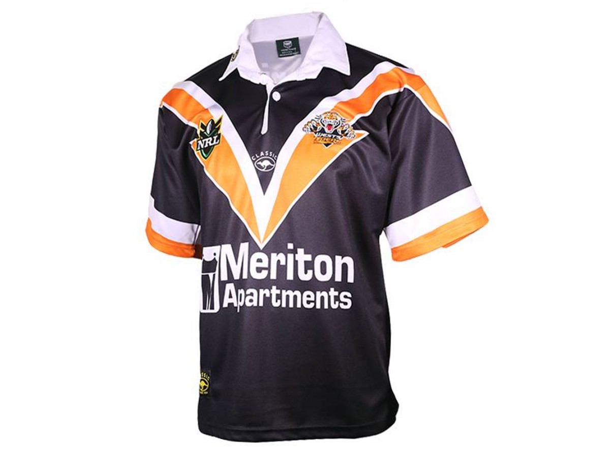 Wests Tigers Retro Rugby Jersey 2000