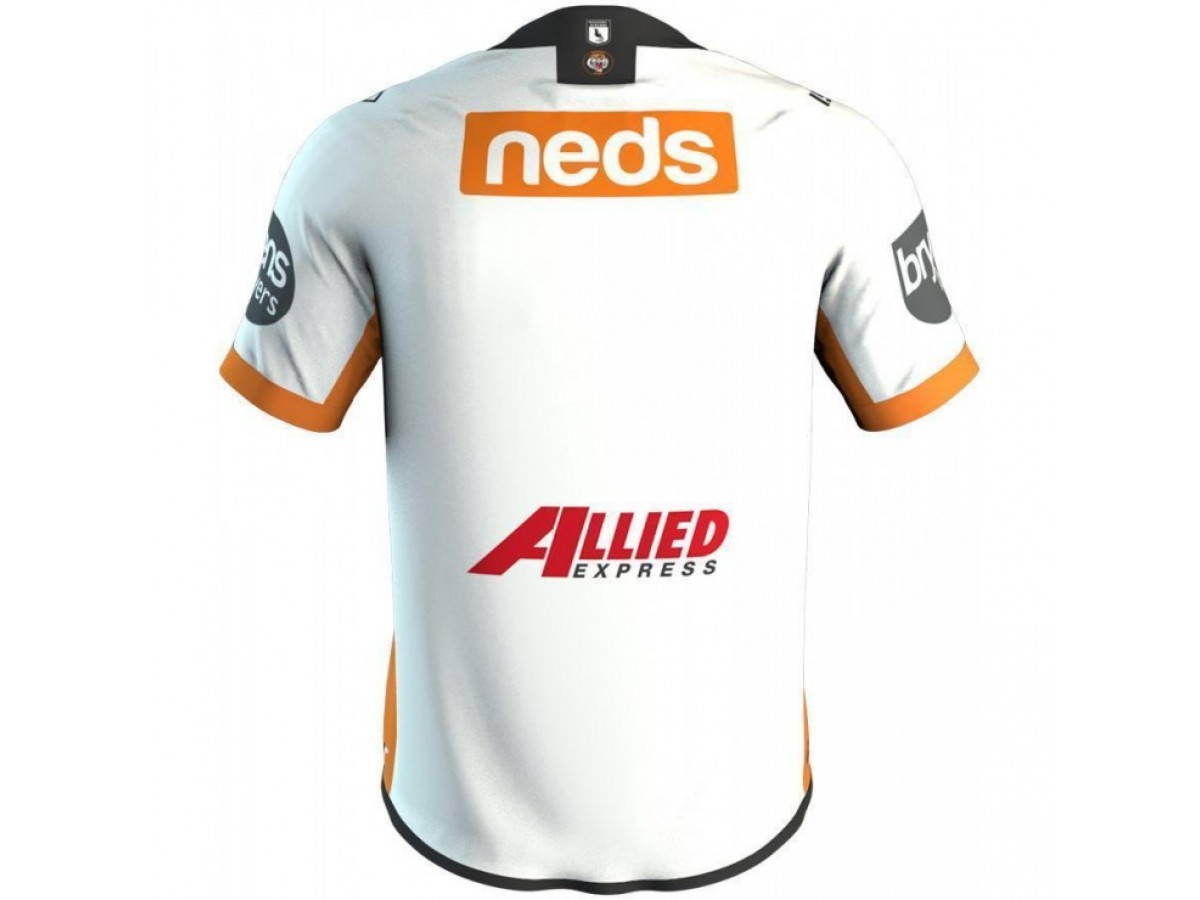 west tigers away jersey