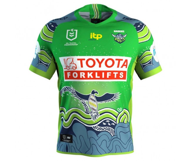 Canberra Raiders Mens Indigenous Rugby Jersey 2021
