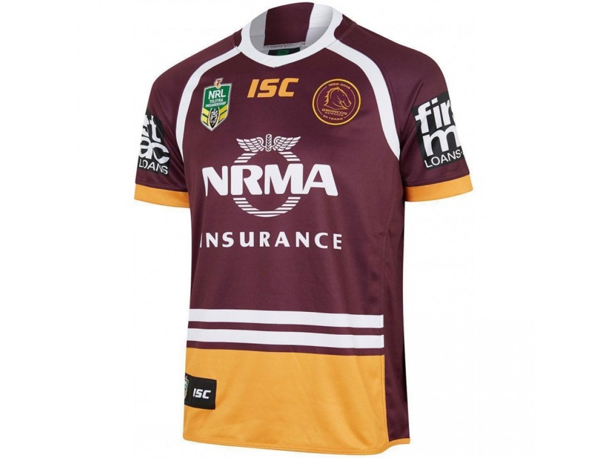 Brisbane Broncos 2018 Men's Home Jersey