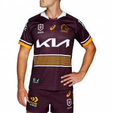 Brisbane Broncos Men's Home Rugby Jersey 2022 Brisbane Broncos Men's Home Rugby Jersey 2022