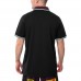 Brisbane Broncos Mens Black Training Rugby Polo 2025