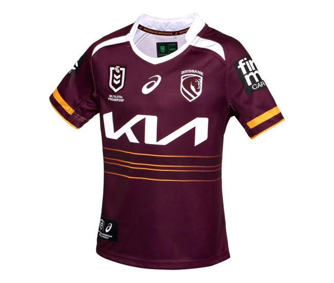 Brisbane Broncos Kids Home Rugby Jersey 2026