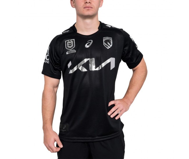 Brisbane Broncos Mens Black Rugby Jersey 2026