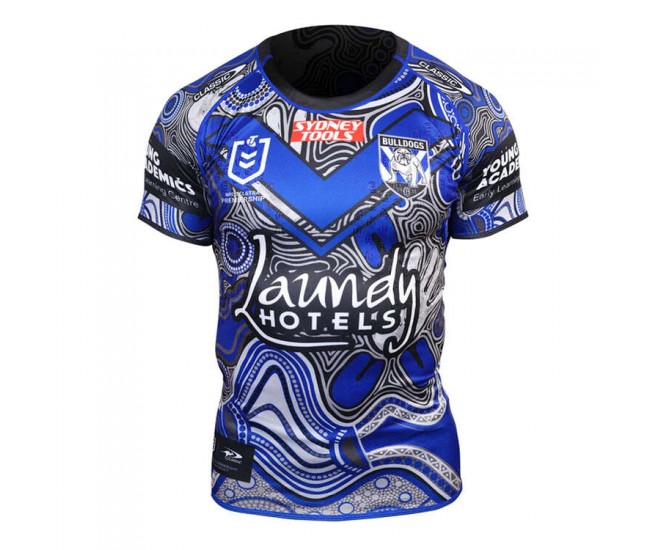 Canterbury-Bankstown Bulldogs Mens Indigenous Rugby Jersey 2023