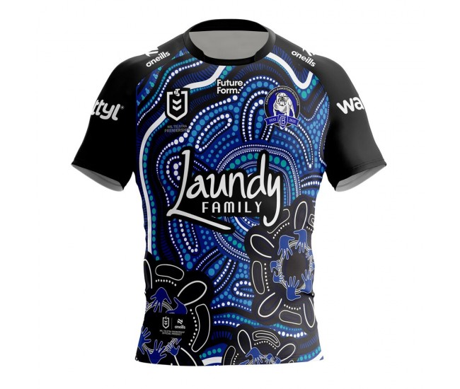 Canterbury-Bankstown Bulldogs Mens Indigenous Rugby Jersey 2025