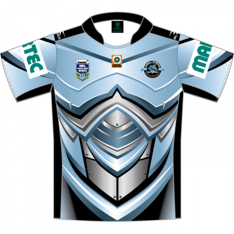 Cronulla-Sutherland Sharks 2017 Men's Auckland 9's Jersey