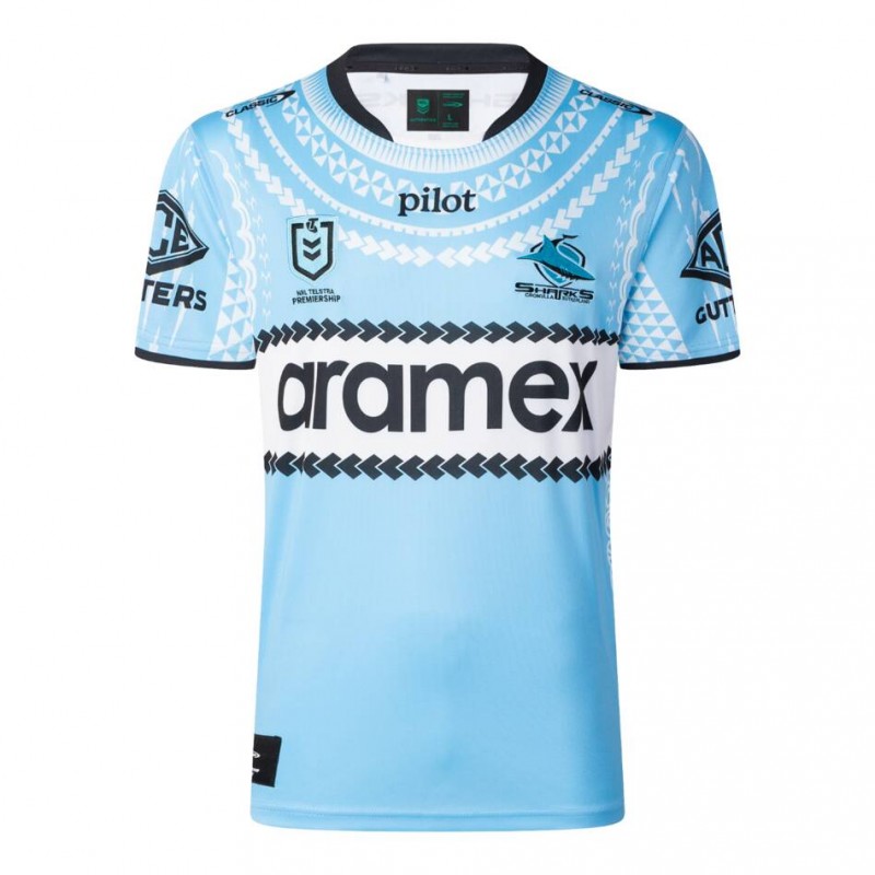 Cronulla-Sutherland Sharks Mens Pasifika Rugby Jersey 2025