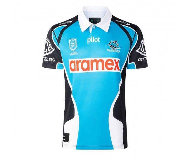 Cronulla-Sutherland Sharks Mens Heritage Rugby Jersey 2026
