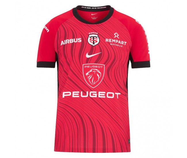 Stade Toulousain Mens Third European Cup Rugby Jersey 2023