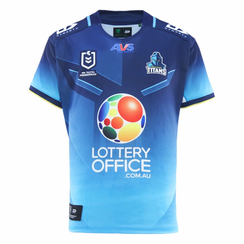 Gold Coast Titans Men's Home Rugby Jersey 2025
