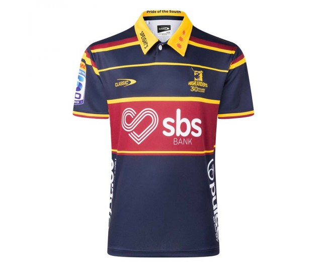 Highlanders Mens Home Rugby Jersey 2026