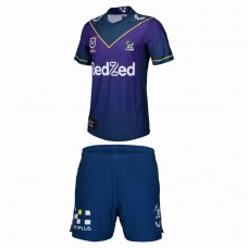 Melbourne Storm Kids Home Rugby Kit 2021 Melbourne Storm Kids Home Rugby Kit 2021
