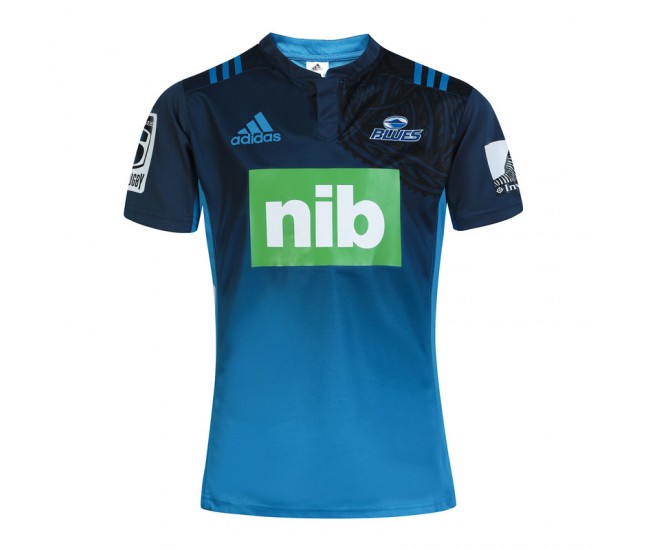 Blues 2017 ADIDAS MEN'S BLUES SUPER RUGBY T-SHIRT