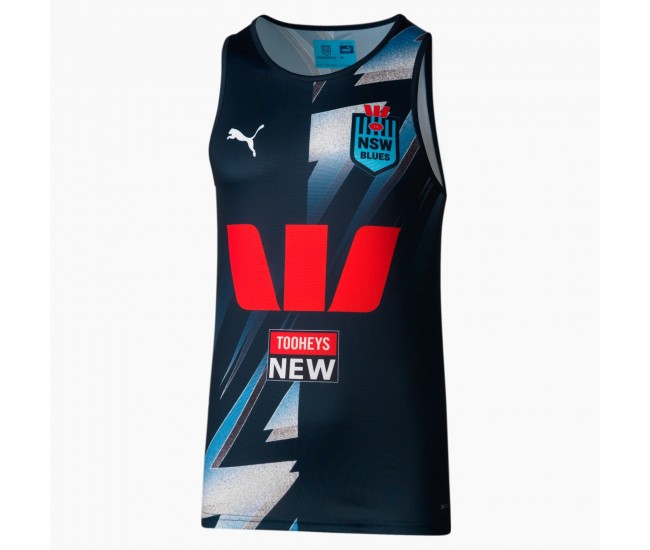 NSW Blues Men's Training Rugby Singlet 2023