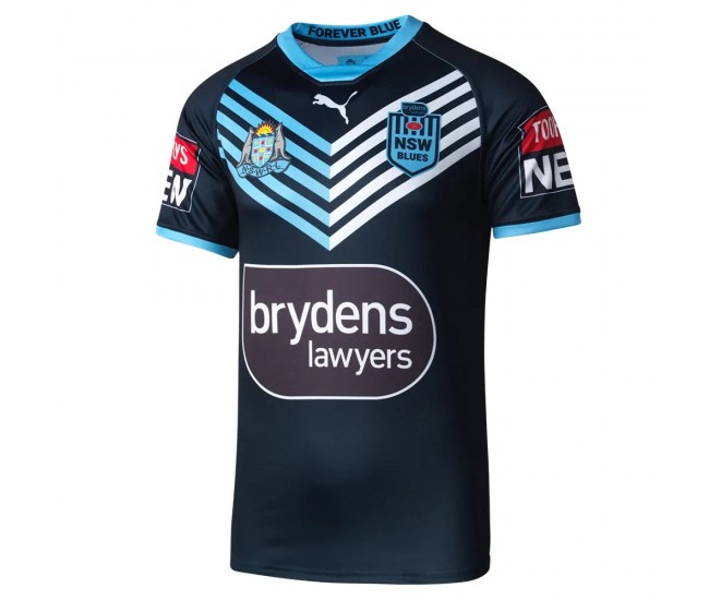NSW Blues State of Origin Mens Captains Run Rugby Jersey 2022