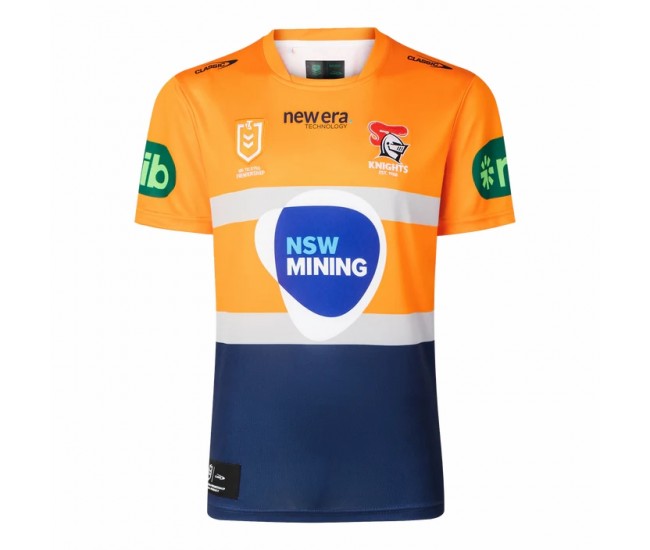 Newcastle Knights Mens Mining Rugby Jersey 2025