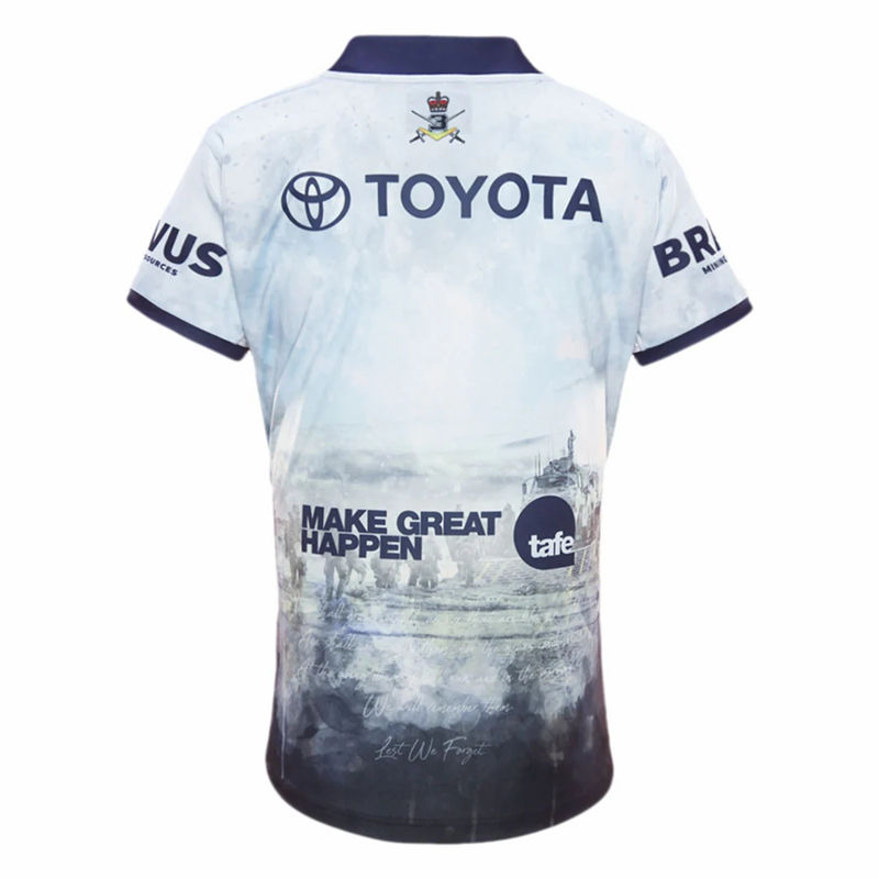 North Queensland Cowboys Men's Defence Rugby Jersey 2025
