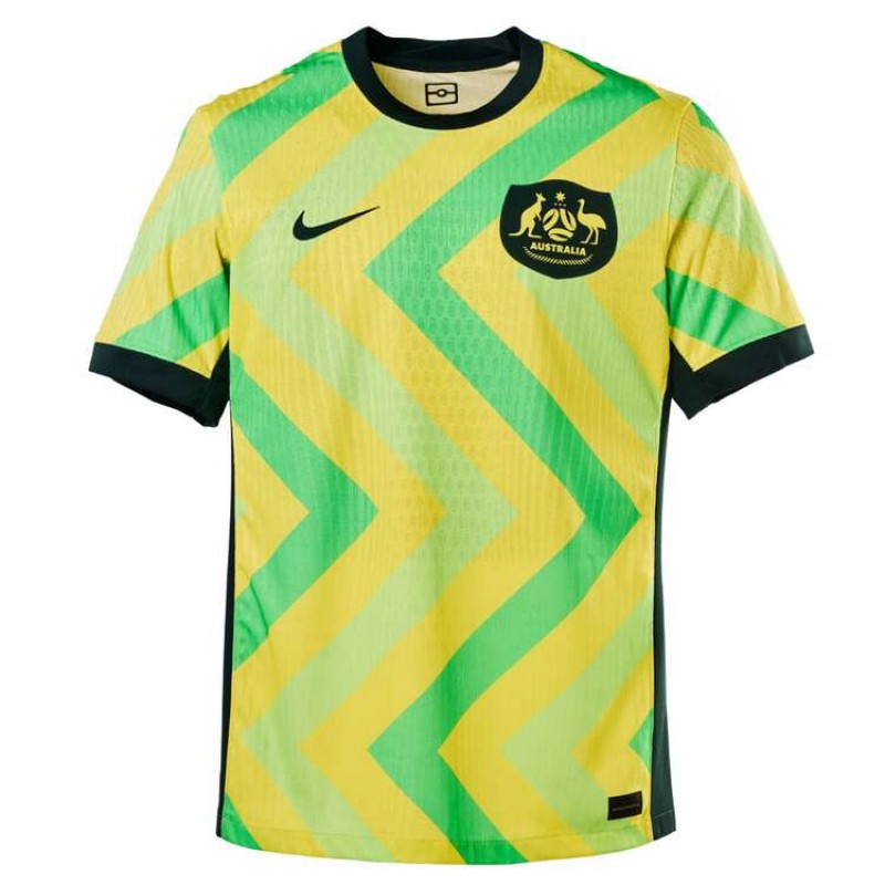 Australia Mens Home Football Jersey 2025