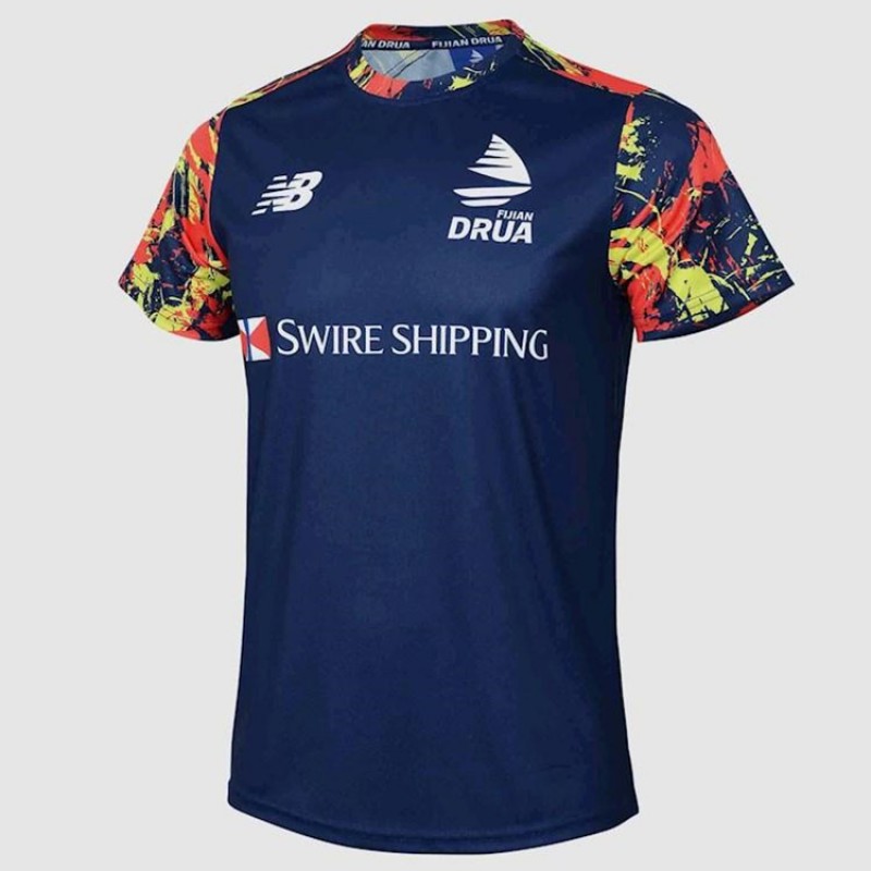 Fiji Drua Mens Run Out Rugby Jersey 2025