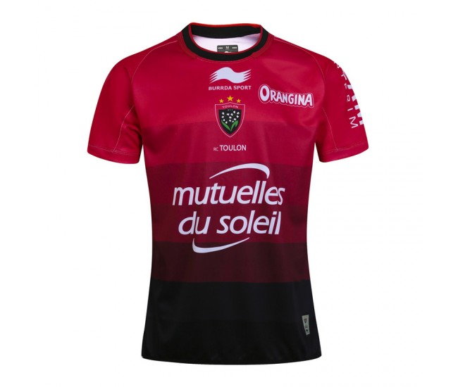 16/17 Men's France RCT TOULON Home Rugby Jersey