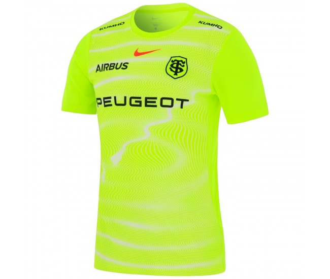 Stade Toulousain Mens Pre Match Europe Rugby Jersey 2025