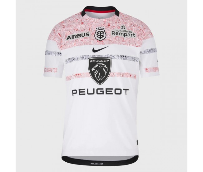 Stade Toulousain Mens Away Rugby Jersey 2022-23