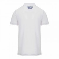 France RWC Mens Cotton White Rugby Polo 2023
