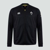 Canterbury Ireland IRFU Mens Track Rugby Jacket Black 2020