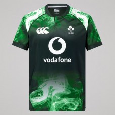 Ireland Mens Chicago Pre Game Pro Rugby Jersey Green 2025 Ireland Mens Chicago Pre Game Pro Rugby Jersey Green 2025