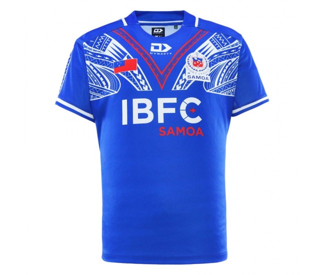Toa Samoa Rugby League Mens Home Rugby Jersey 2025
