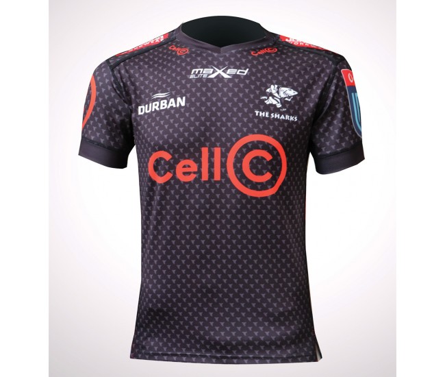 Sharks Mens Home Rugby Jersey 2022-23