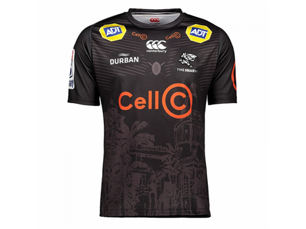 2019 Cheap Sharks Rugby Home Jersey